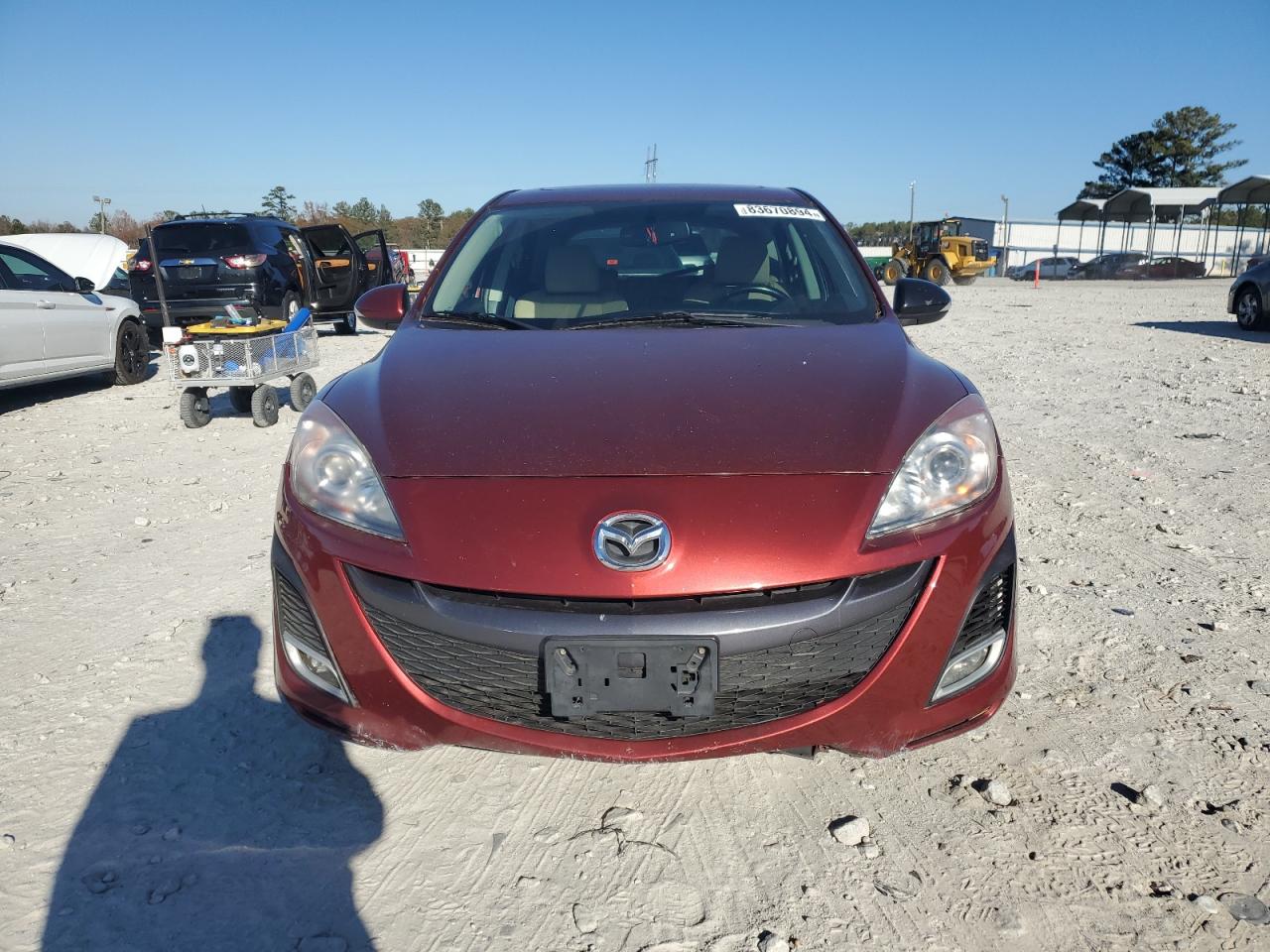 2010 Mazda 3 VIN JM1BL1H6XA1113819 Copart auction photo, rear end / undercarriage damage thumbnail 5