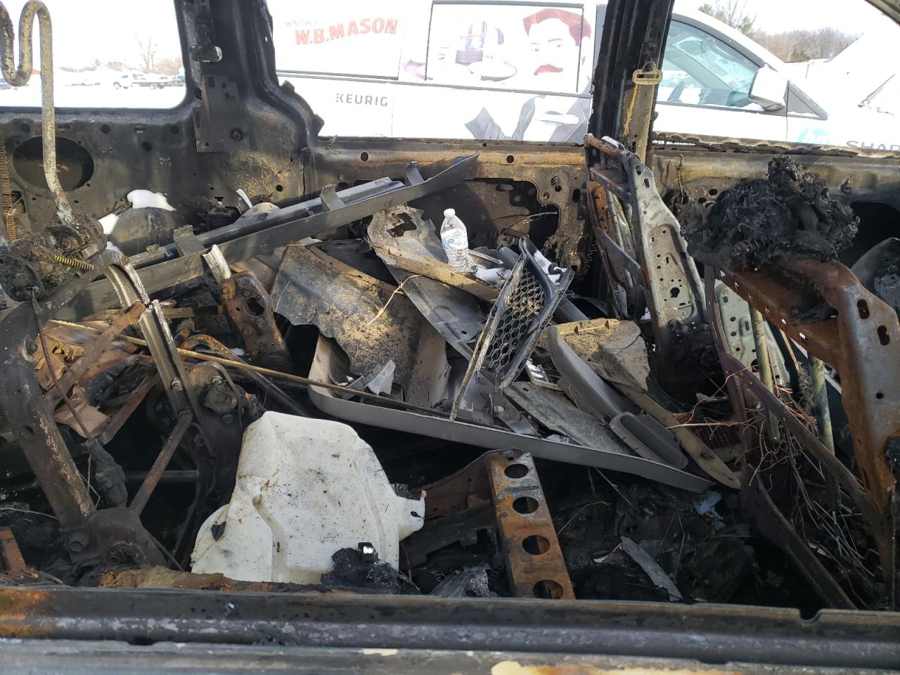 2017 Dodge Caravan VIN 2C4RDGCG0HR790690 Copart auction photo, burn damage thumbnail 11