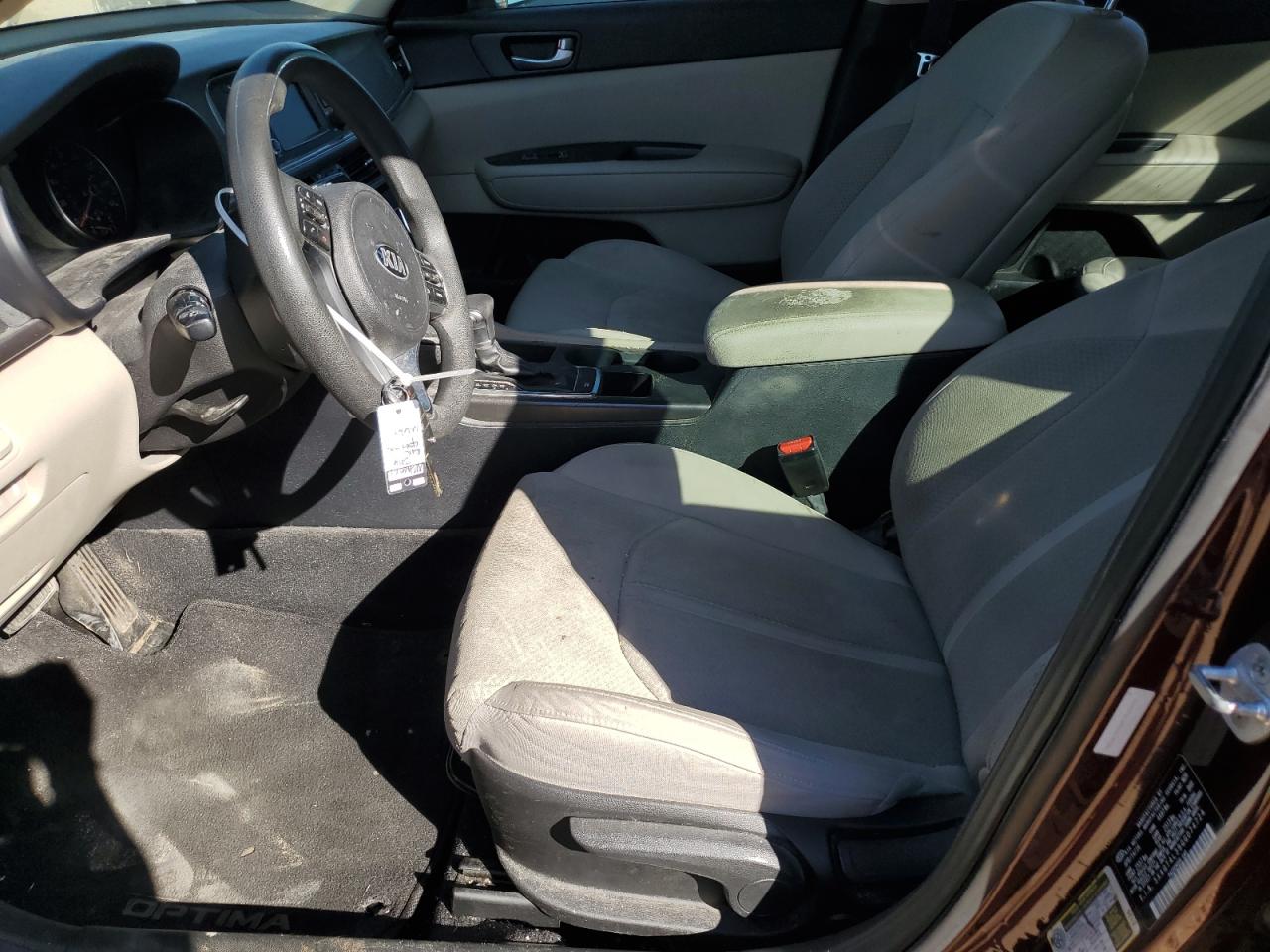 2016 KIA Optima VIN 5XXGT4L39GG074724 Copart auction photo, side / rear end damage thumbnail 7