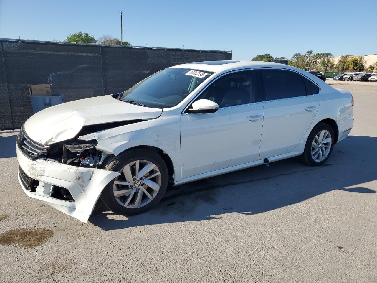 2018 Volkswagen Passat VIN 1VWBA7A39JC001572