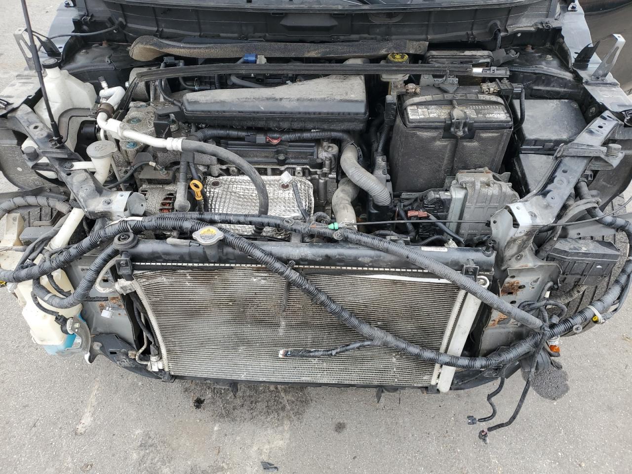 2019 Nissan Rogue VIN JN8AT2MV0KW382869 Copart auction photo, front end / rear end damage thumbnail 12