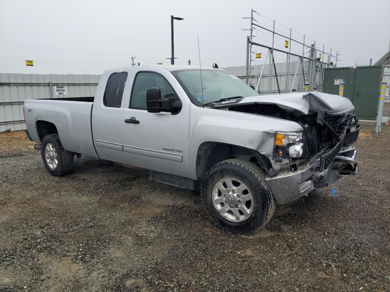 2013 Chevrolet Silverado VIN 1GC2KXC83DZ297392 Copart auction photo, front end damage thumbnail 4