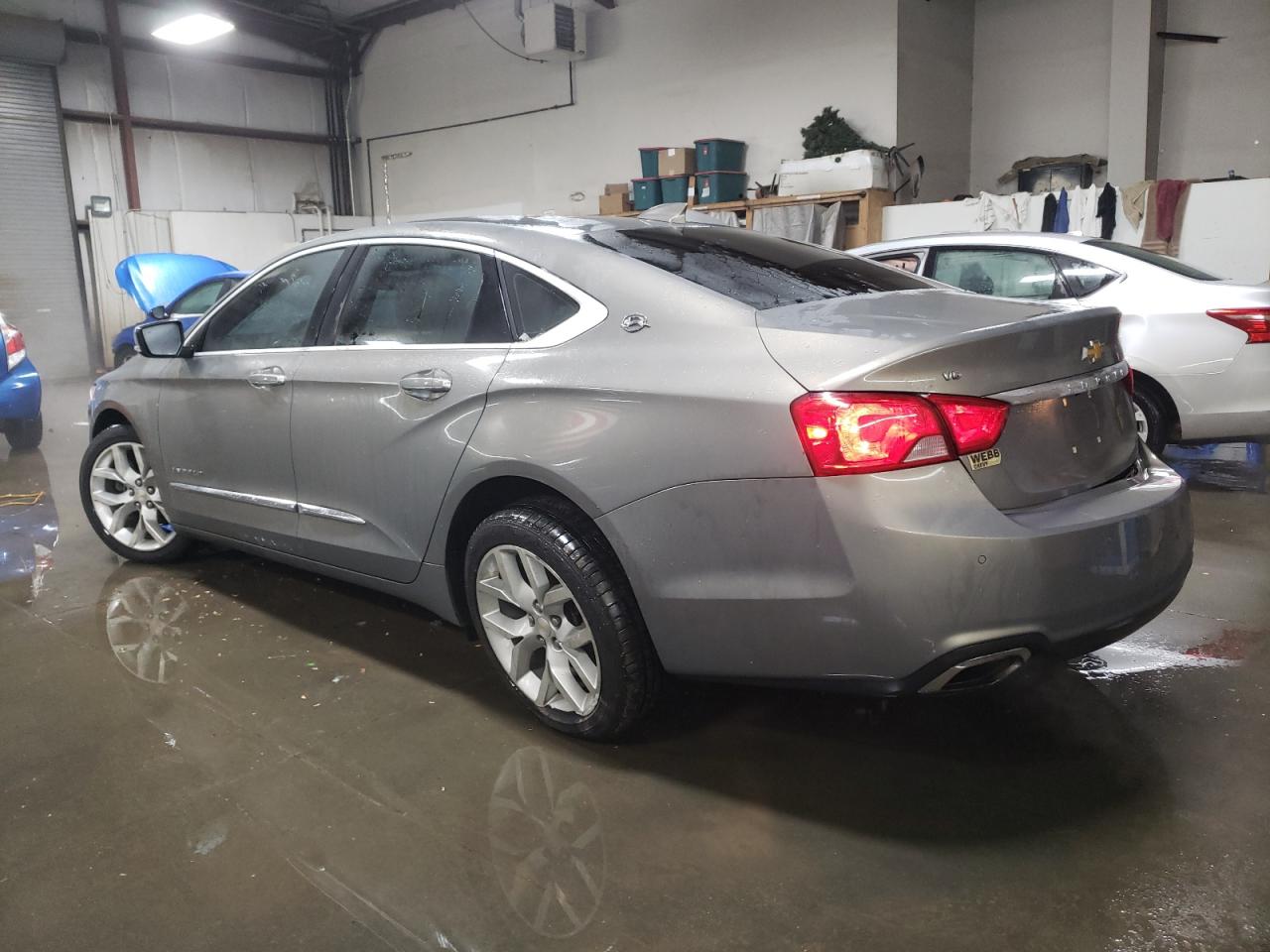 2018 Chevrolet Impala VIN 2G1125S31J9117590 Copart auction photo, rear end / side damage thumbnail 2