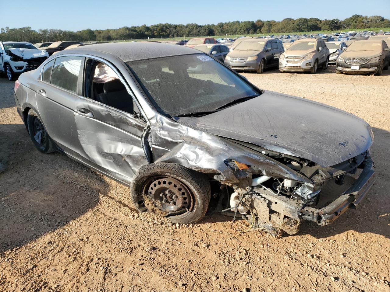 2012 Honda Accord VIN 1HGCP2F33CA084546 Copart auction photo, front end / side damage thumbnail 4