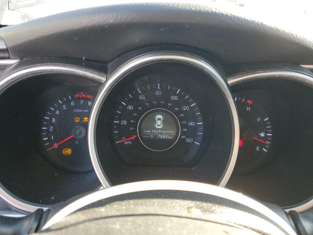 2015 KIA Optima VIN KNAGM4A76F5631169 Copart auction photo, front end / side damage thumbnail 9