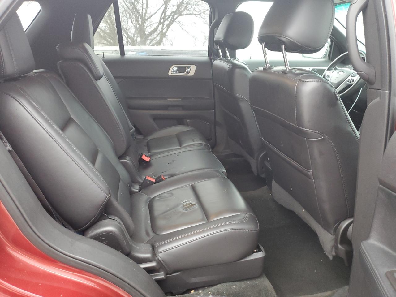2015 Ford Explorer VIN 1FM5K8D84FGC61268 Copart auction photo, front end / side damage thumbnail 12