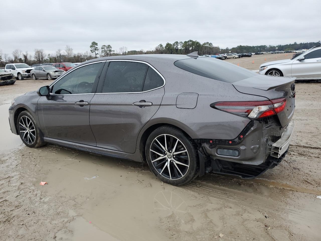 2023 Toyota Camry VIN 4T1G11AK6PU743827 Copart auction photo, side / rear end damage thumbnail 2