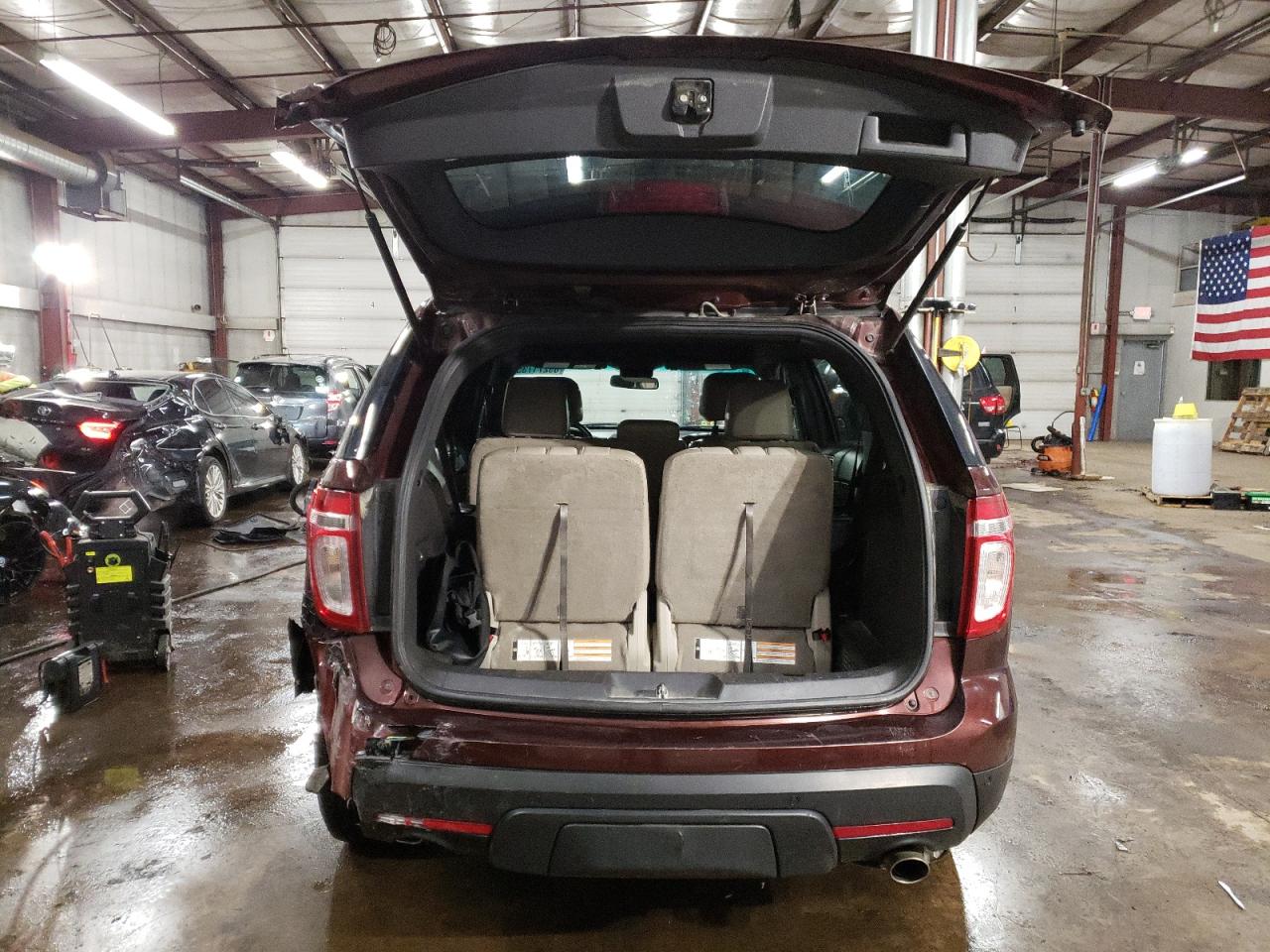 2012 Ford Explorer VIN 1FMHK8F8XCGA44331 Copart auction photo, rear end damage thumbnail 6