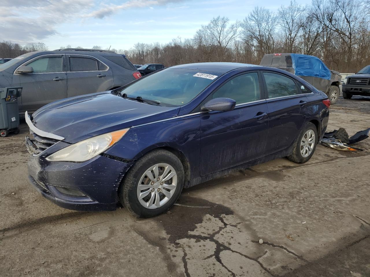 2012 Hyundai Sonata VIN 5NPEB4AC1CH493100