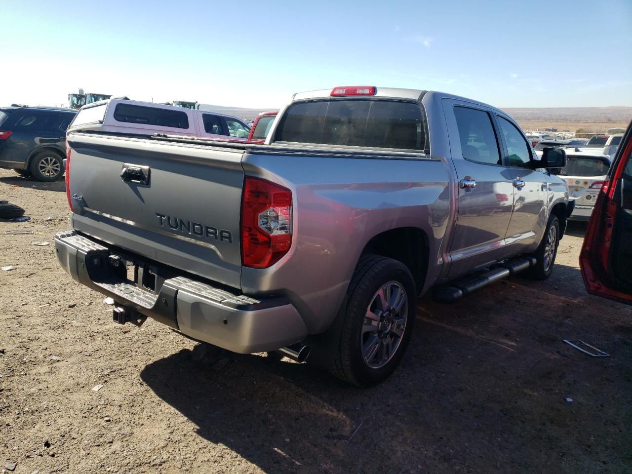 2016 Toyota Tundra VIN 5TFAW5F19GX516665 Copart auction photo, front end damage thumbnail 3