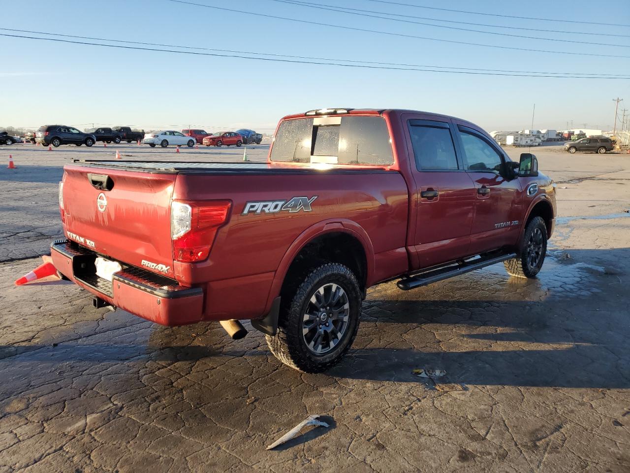 2019 Nissan Titan VIN 1N6BA1F48KN526059 Copart auction photo, mechanical damage thumbnail 3