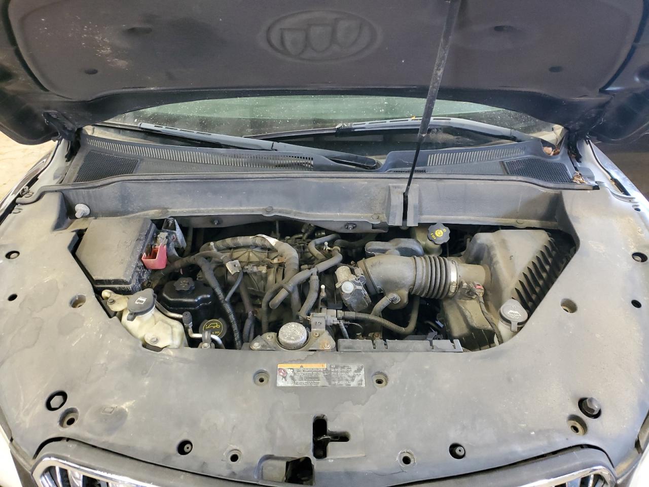 2013 Buick Enclave VIN 5GAKVDKD4DJ169294 Copart auction photo, front end / side damage thumbnail 12