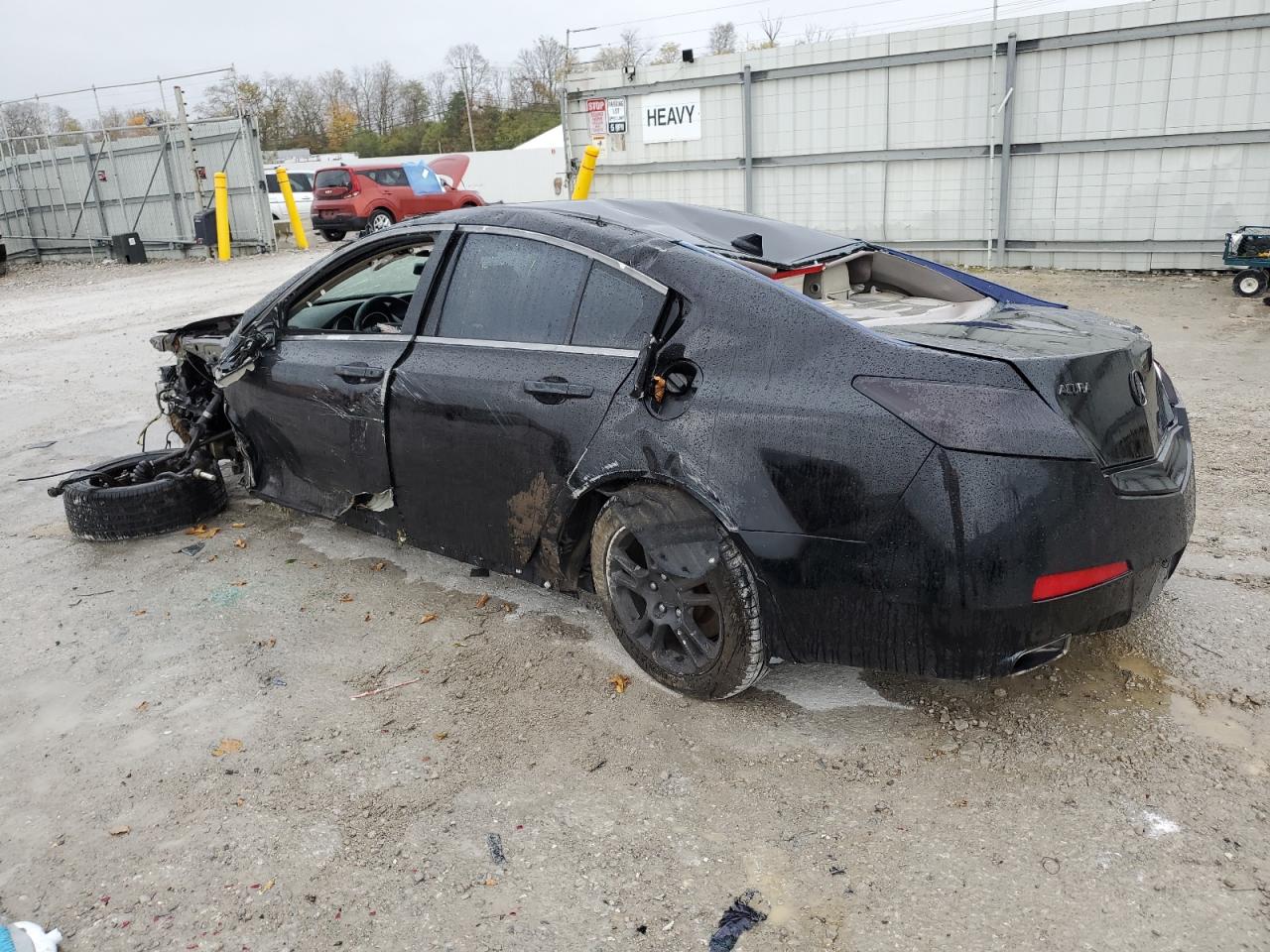 2011 Acura TL VIN 19UUA8F29BA007081 Copart auction photo, all over damage thumbnail 2