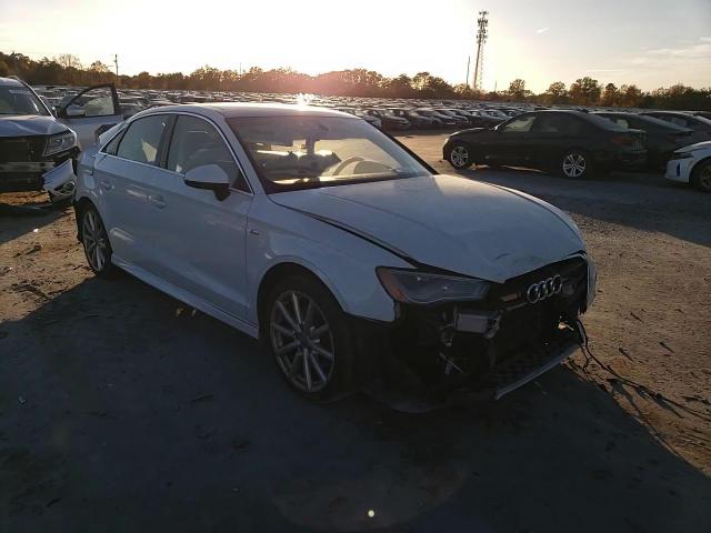 2015 Audi A3 VIN WAUKFGFF8F1053833 Copart auction photo, all over damage thumbnail 11