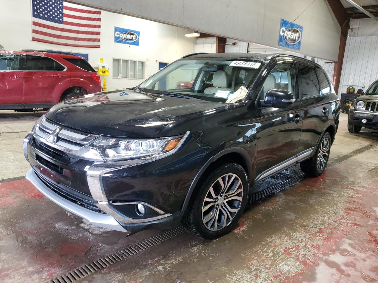2016 Mitsubishi Outlander VIN JA4AZ3A37GZ043674