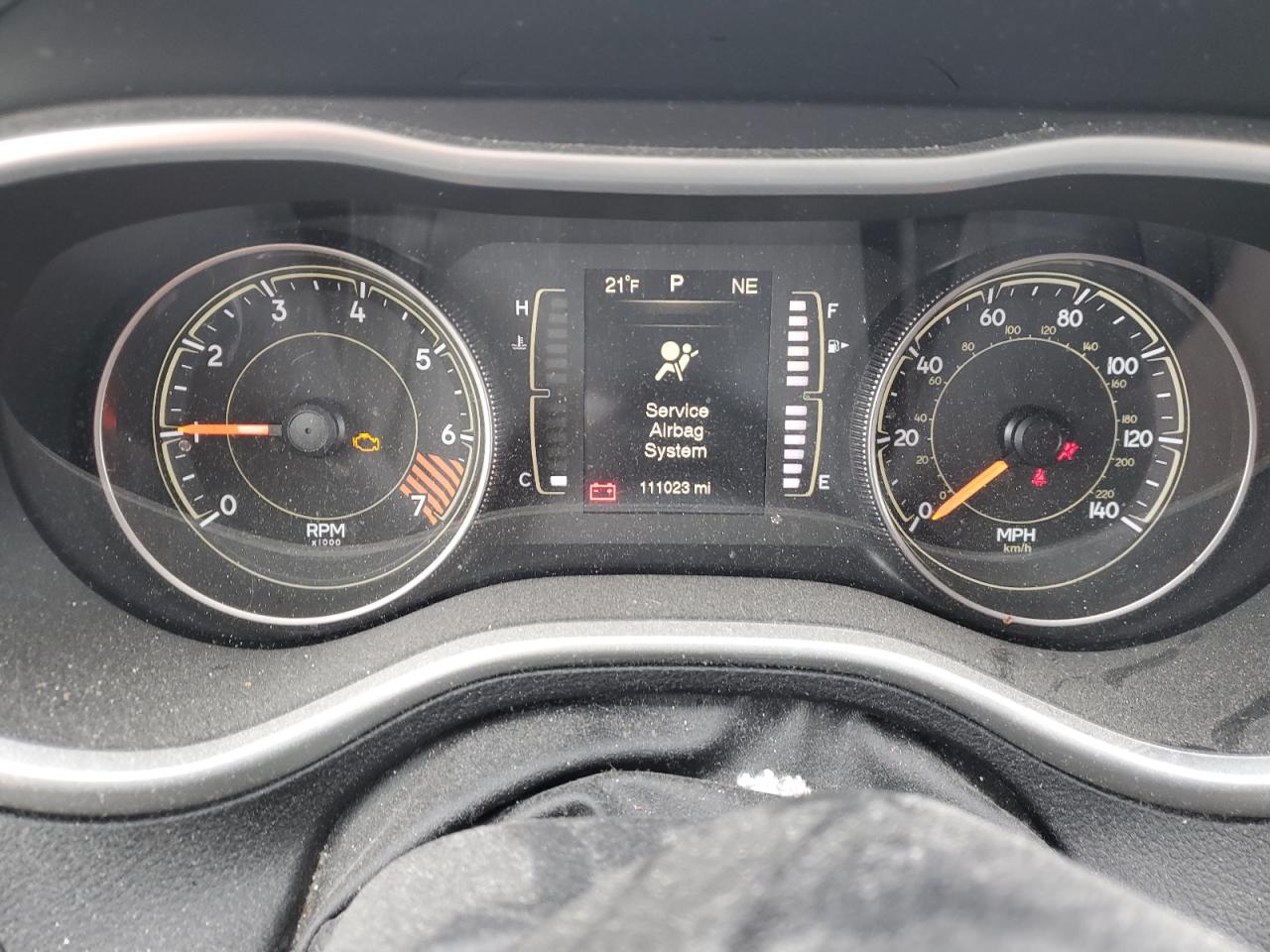 2015 Jeep Grand Cherokee VIN 1C4PJMCB9FW534345 Copart auction photo, front end / minor dent/scratches damage thumbnail 9