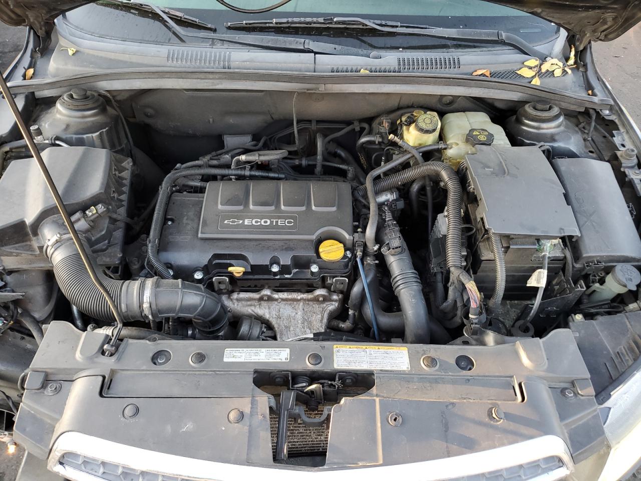 2011 Chevrolet Cruze VIN 1G1PH5S94B7112657 Copart auction photo, front end / side damage thumbnail 12