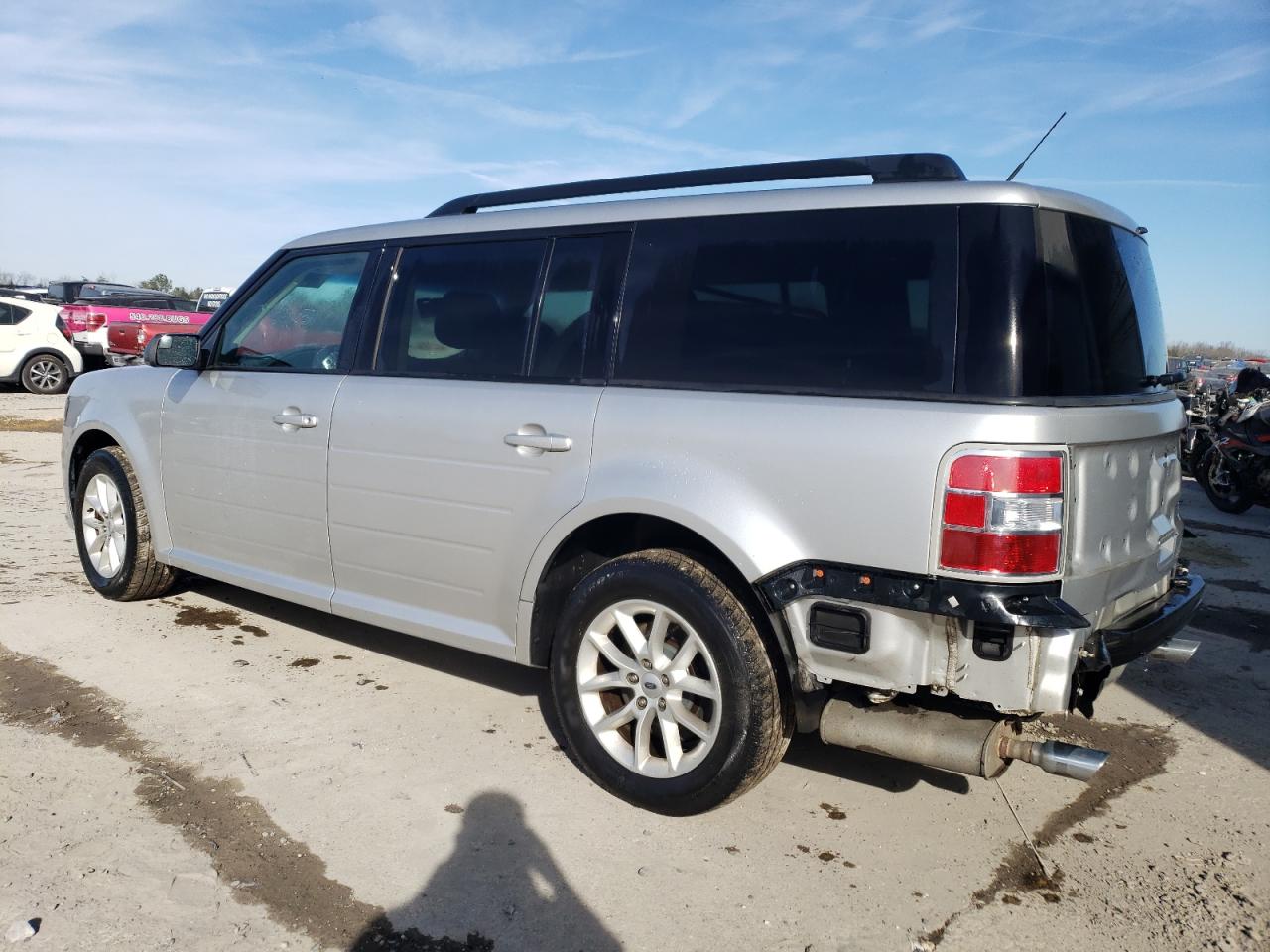 2019 Ford Flex VIN 2FMGK5B84KBA11850 Copart auction photo, rear end / minor dent/scratches damage thumbnail 2