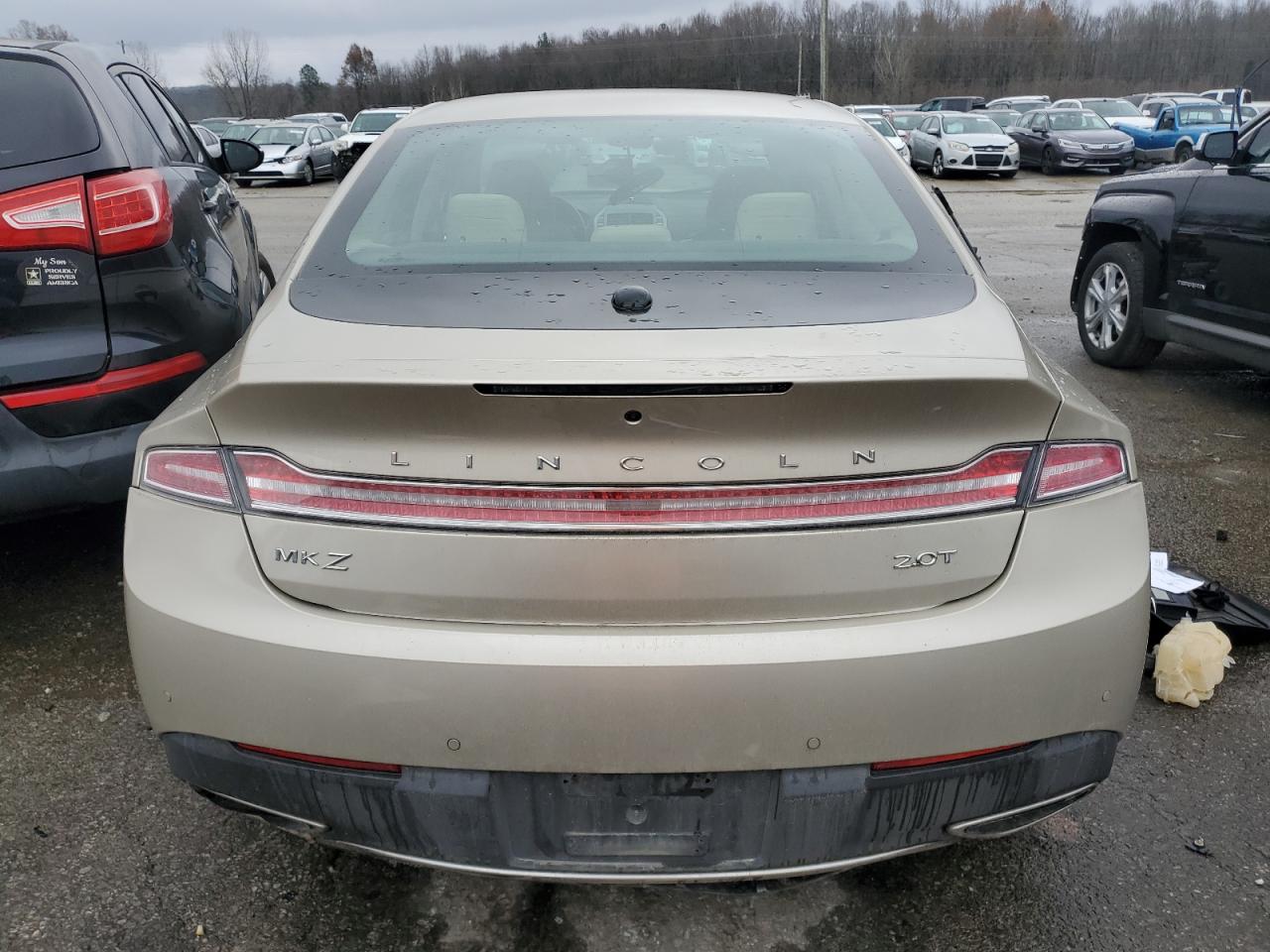 2017 Lincoln MKZ VIN 3LN6L5E97HR622513 Copart auction photo, front end damage thumbnail 6