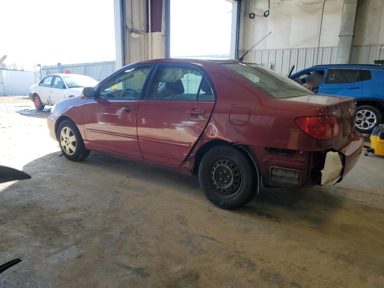 2005 Toyota Corolla VIN 1NXBR30E55Z567716 Copart auction photo, rear end / minor dent/scratches damage thumbnail 2