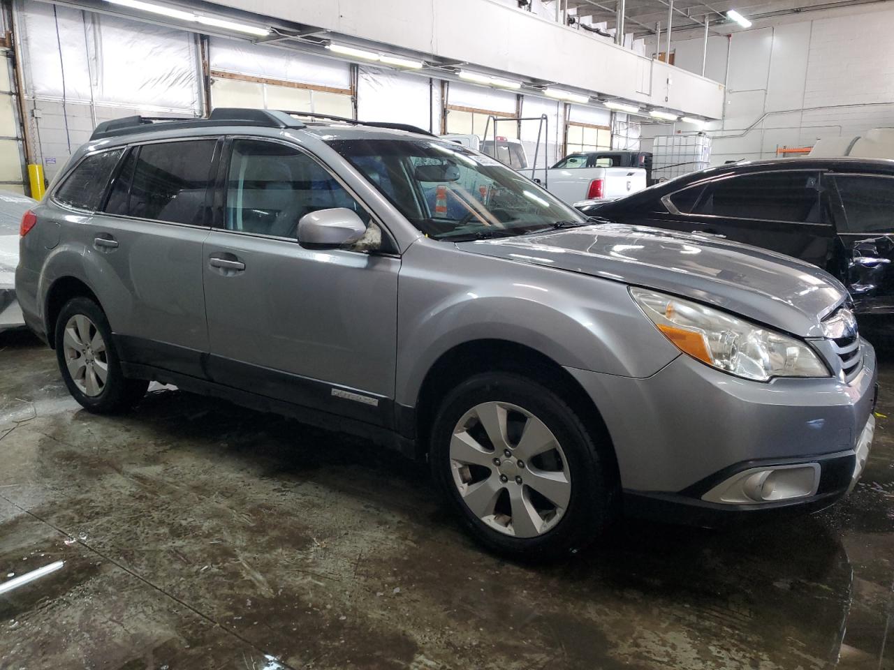 2011 Subaru Outback VIN 4S4BRBKC2B3381509 Copart auction photo, front end / side damage thumbnail 4
