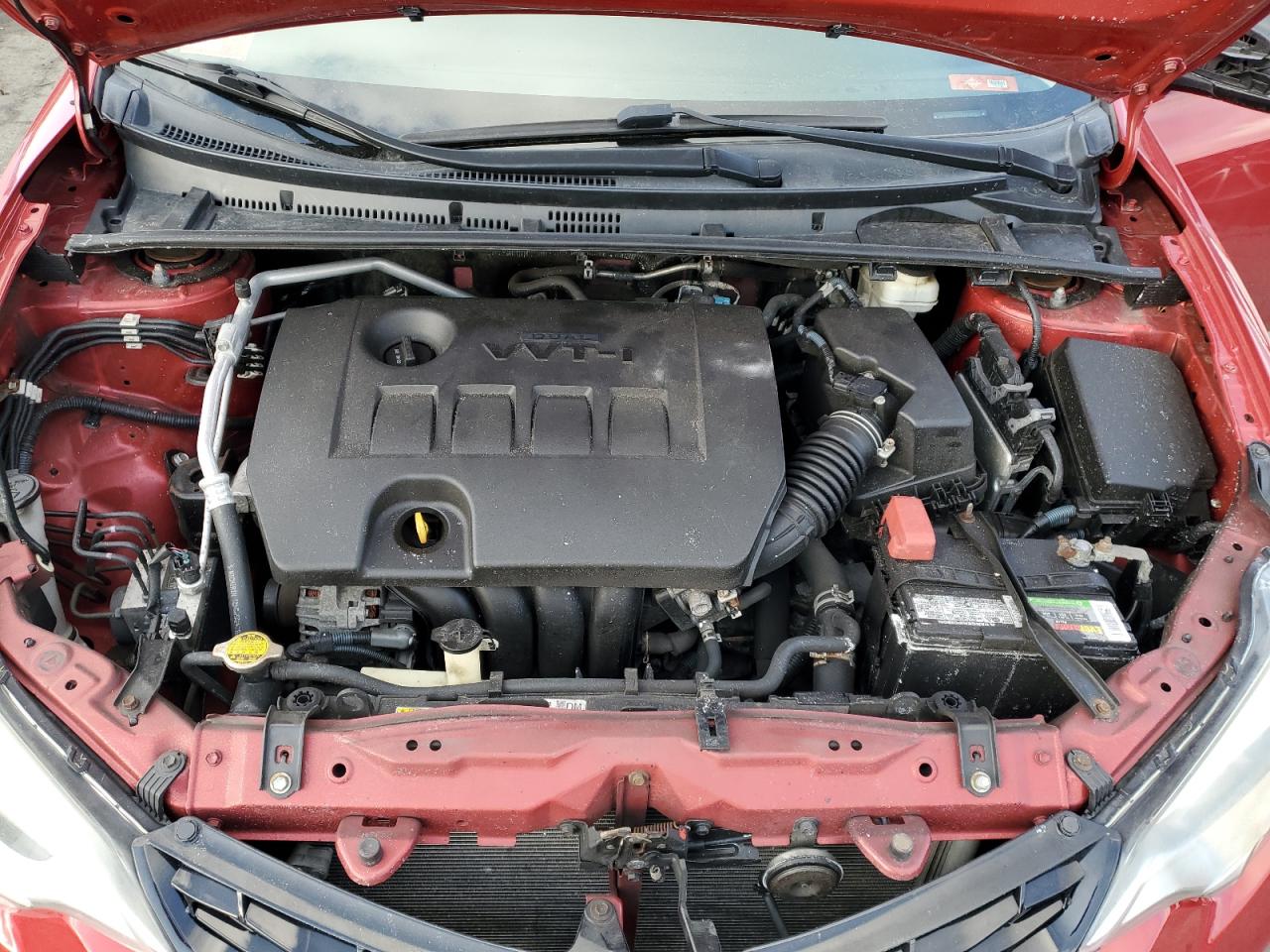 2015 Toyota Corolla VIN 2T1BURHE7FC439163 Copart auction photo, side / rear end damage thumbnail 11
