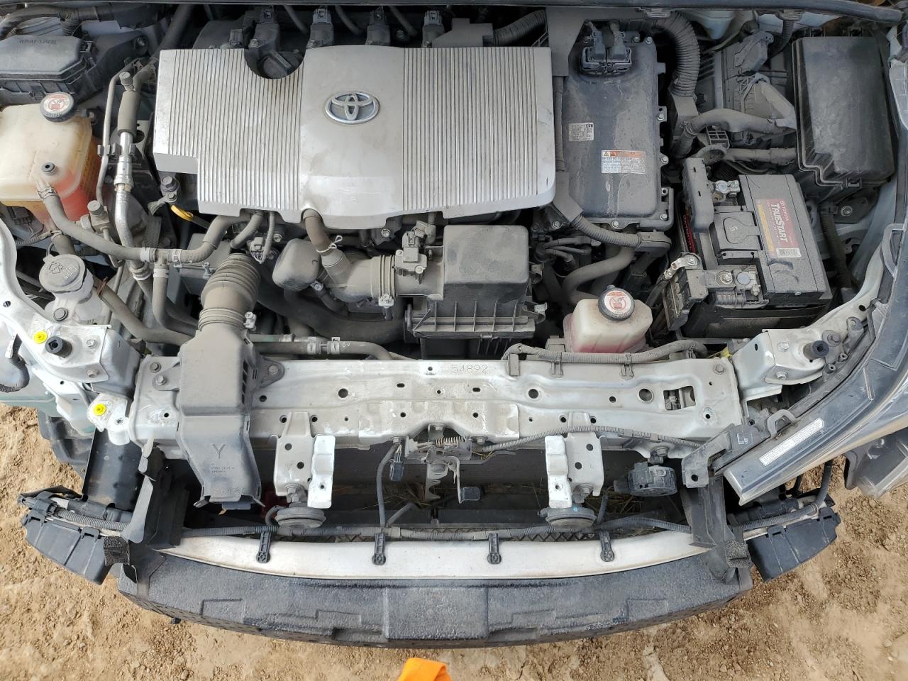 2017 Toyota Prius VIN JTDKARFU8H3041894 Copart auction photo, front end / minor dent/scratches damage thumbnail 11