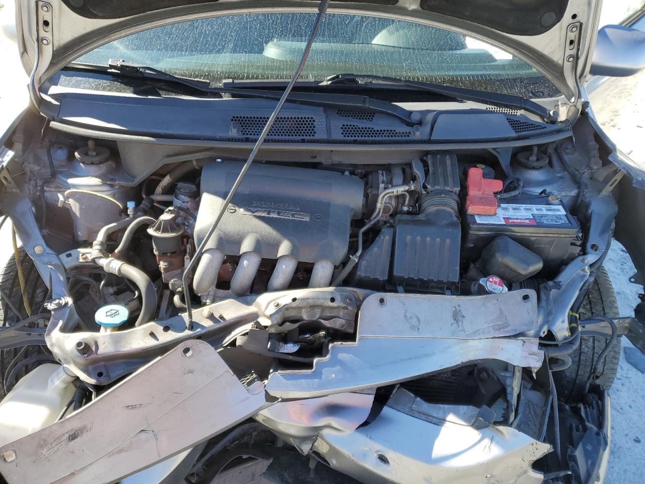 2008 Honda Fit VIN JHMGD386X8S027265 Copart auction photo, front end damage thumbnail 12
