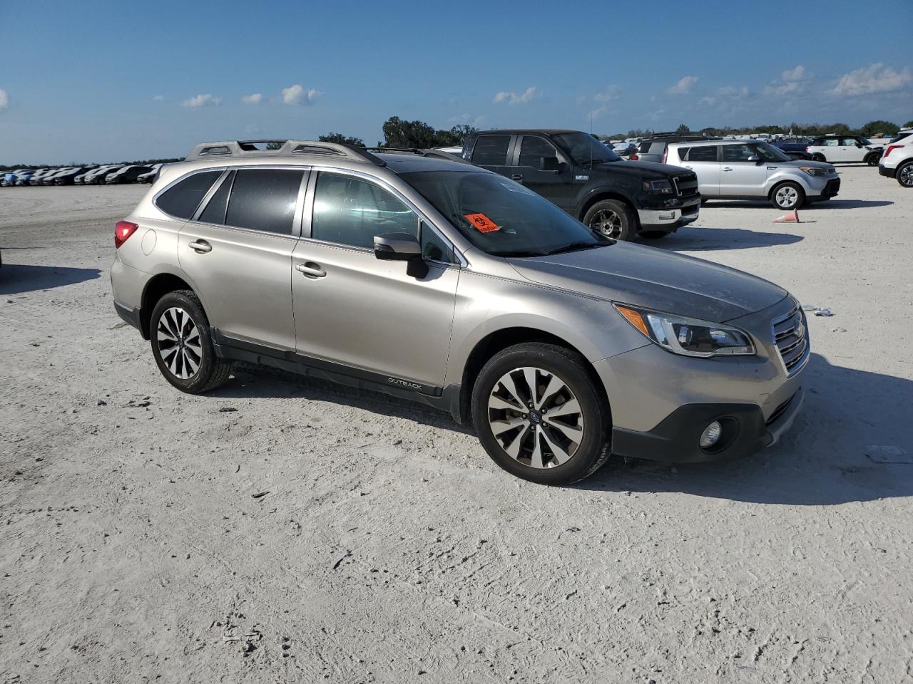2015 Subaru Outback VIN 4S4BSBNCXF3277159 Copart auction photo, front end / side damage thumbnail 4
