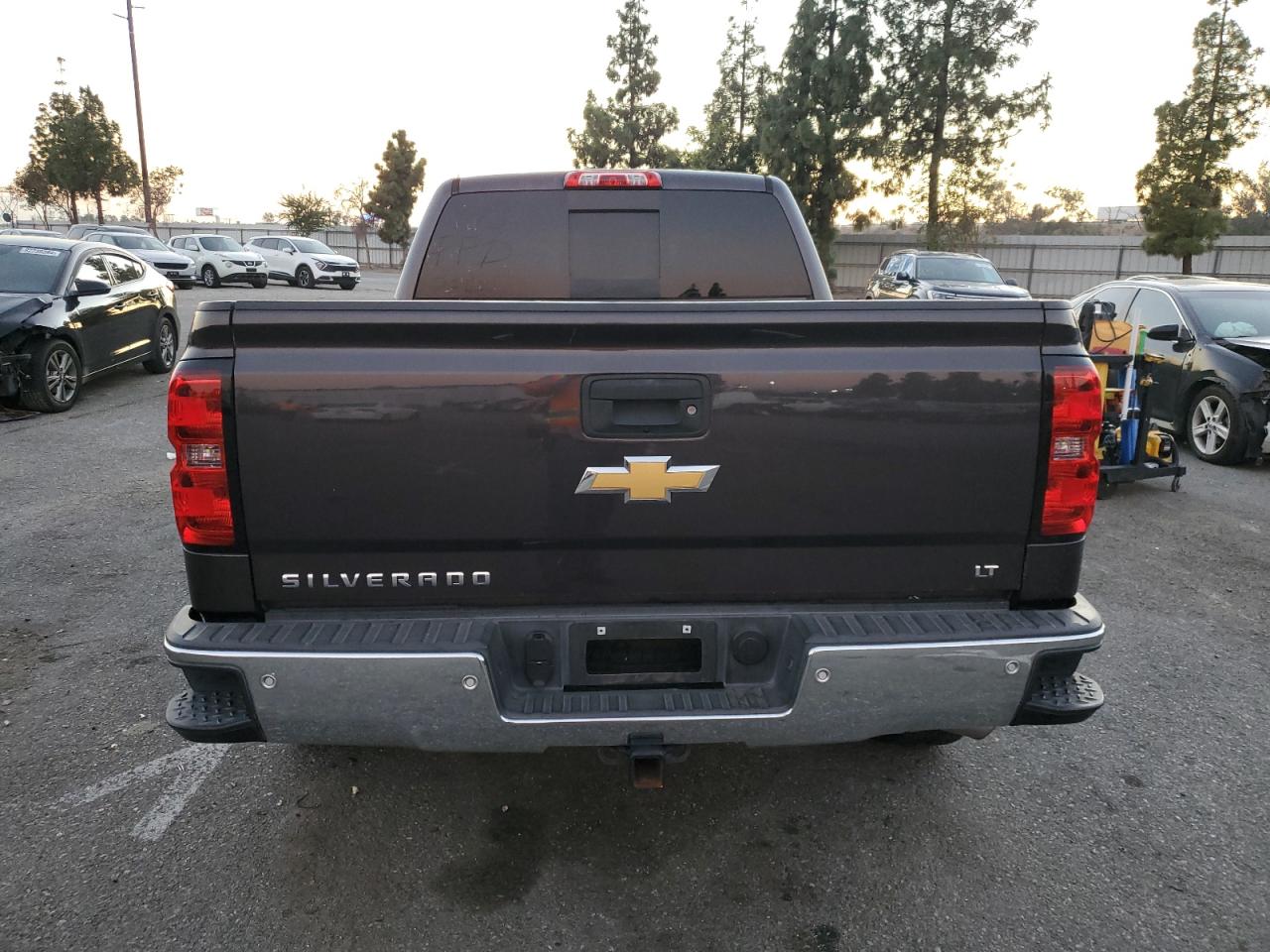 2015 Chevrolet Silverado VIN 3GCPCREC0FG531135 Copart auction photo, front end damage thumbnail 6