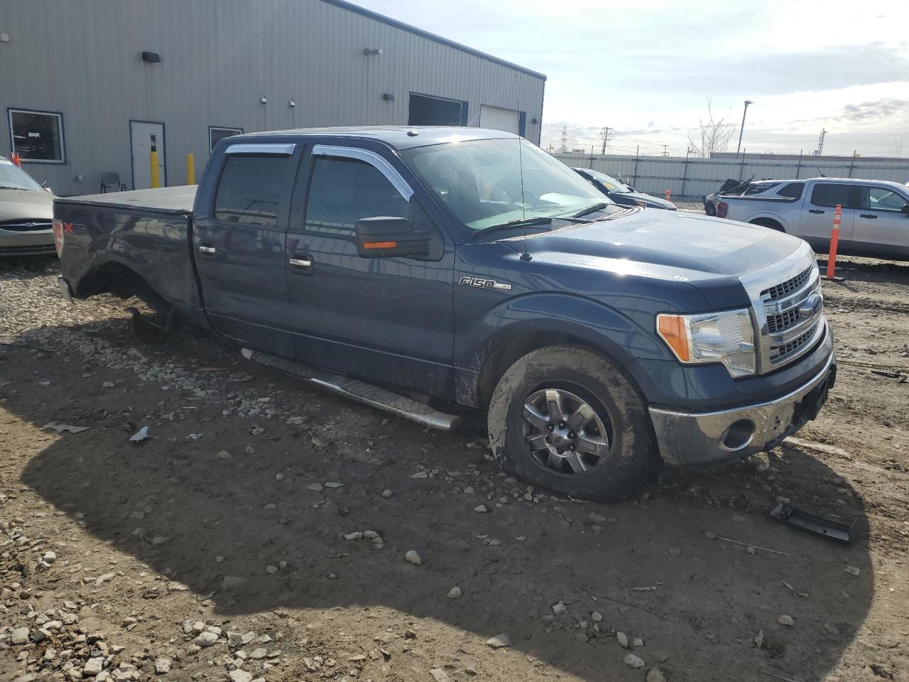 2013 Ford F-150 VIN 1FTFW1EF1DFC22075 Copart auction photo, undercarriage damage thumbnail 4