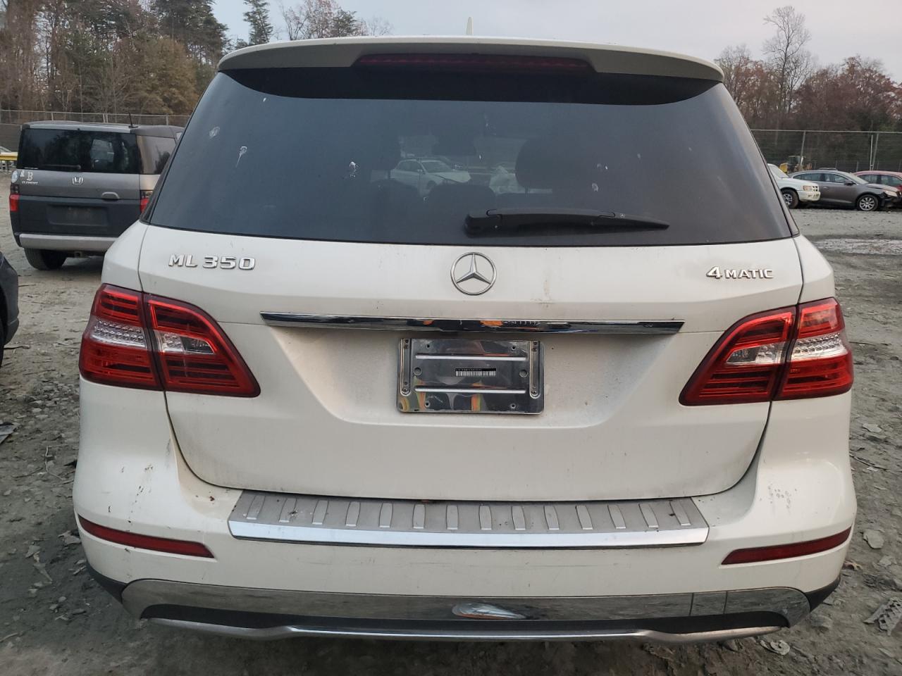 2015 Mercedes-Benz M-klasse VIN 4JGDA5HB1FA445010 Copart auction photo, front end damage thumbnail 6