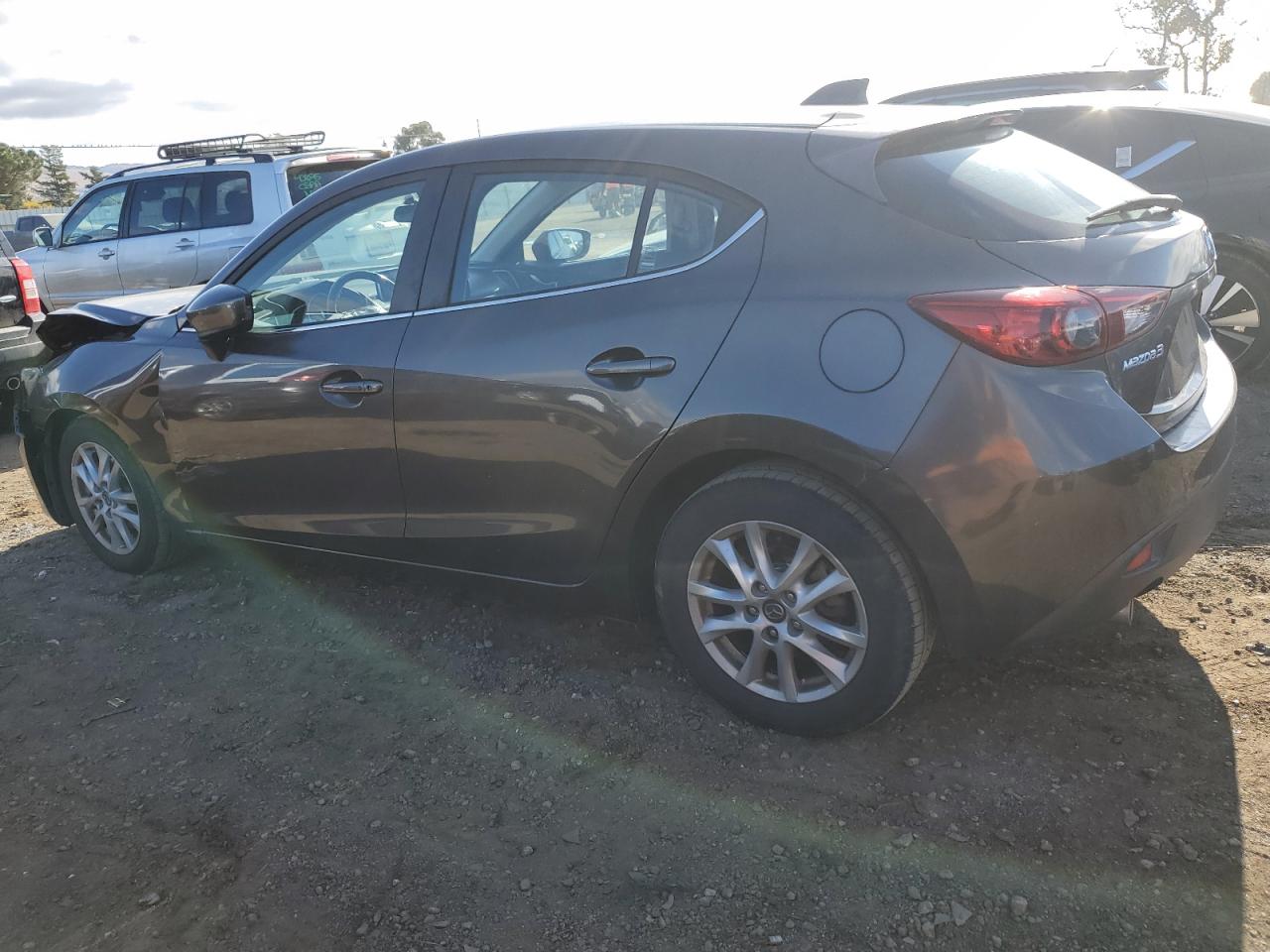 2014 Mazda 3 VIN JM1BM1M72E1131152 Copart auction photo, front end damage thumbnail 2