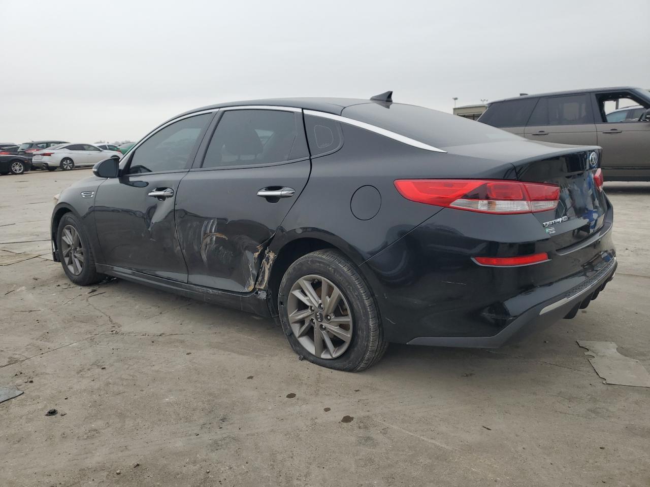 2020 KIA Optima VIN 5XXGT4L38LG390447 Copart auction photo, side / hail damage thumbnail 2