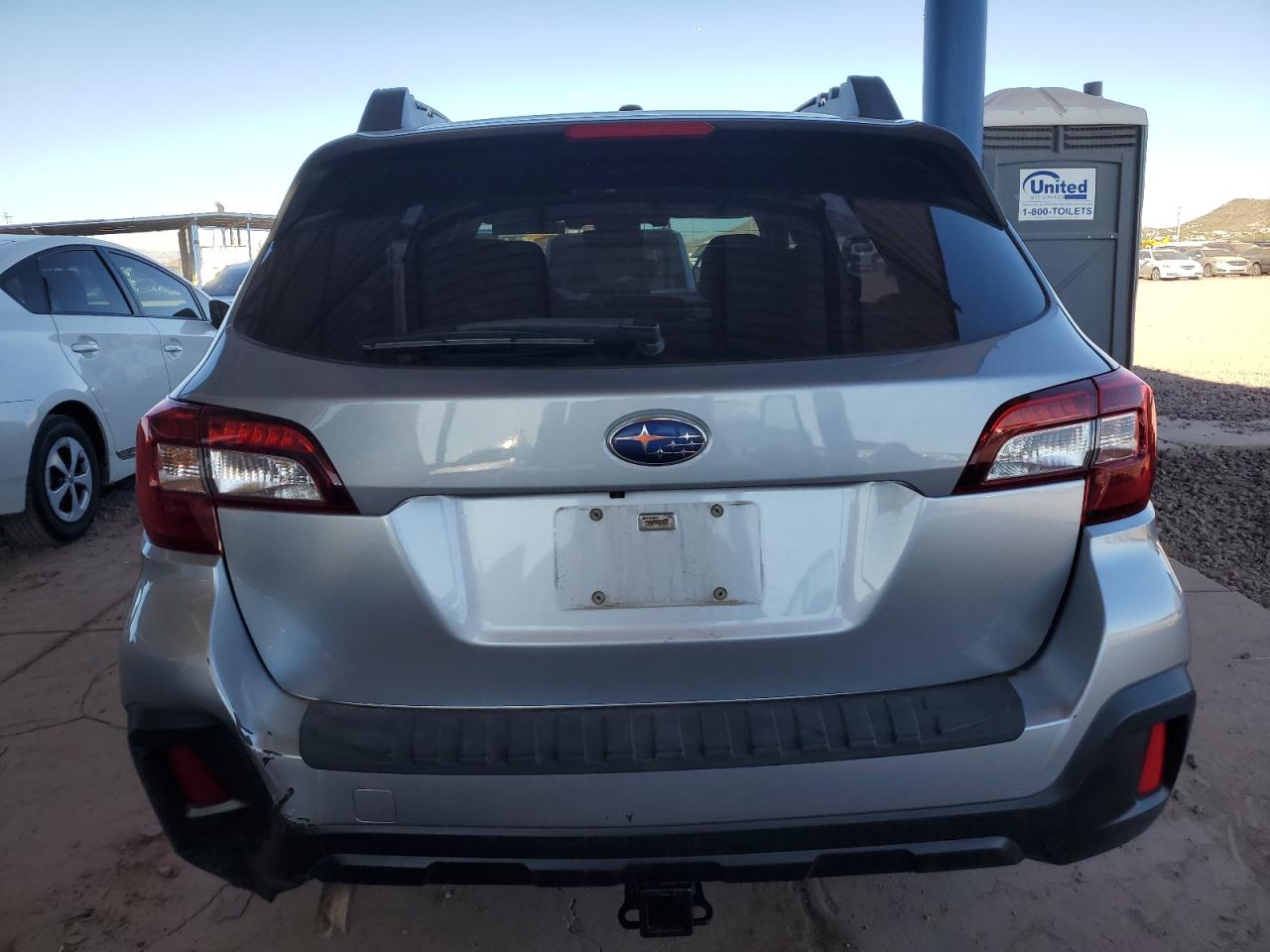 2019 Subaru Outback VIN 4S4BSABC3K3248580 Copart auction photo, rear end damage thumbnail 6