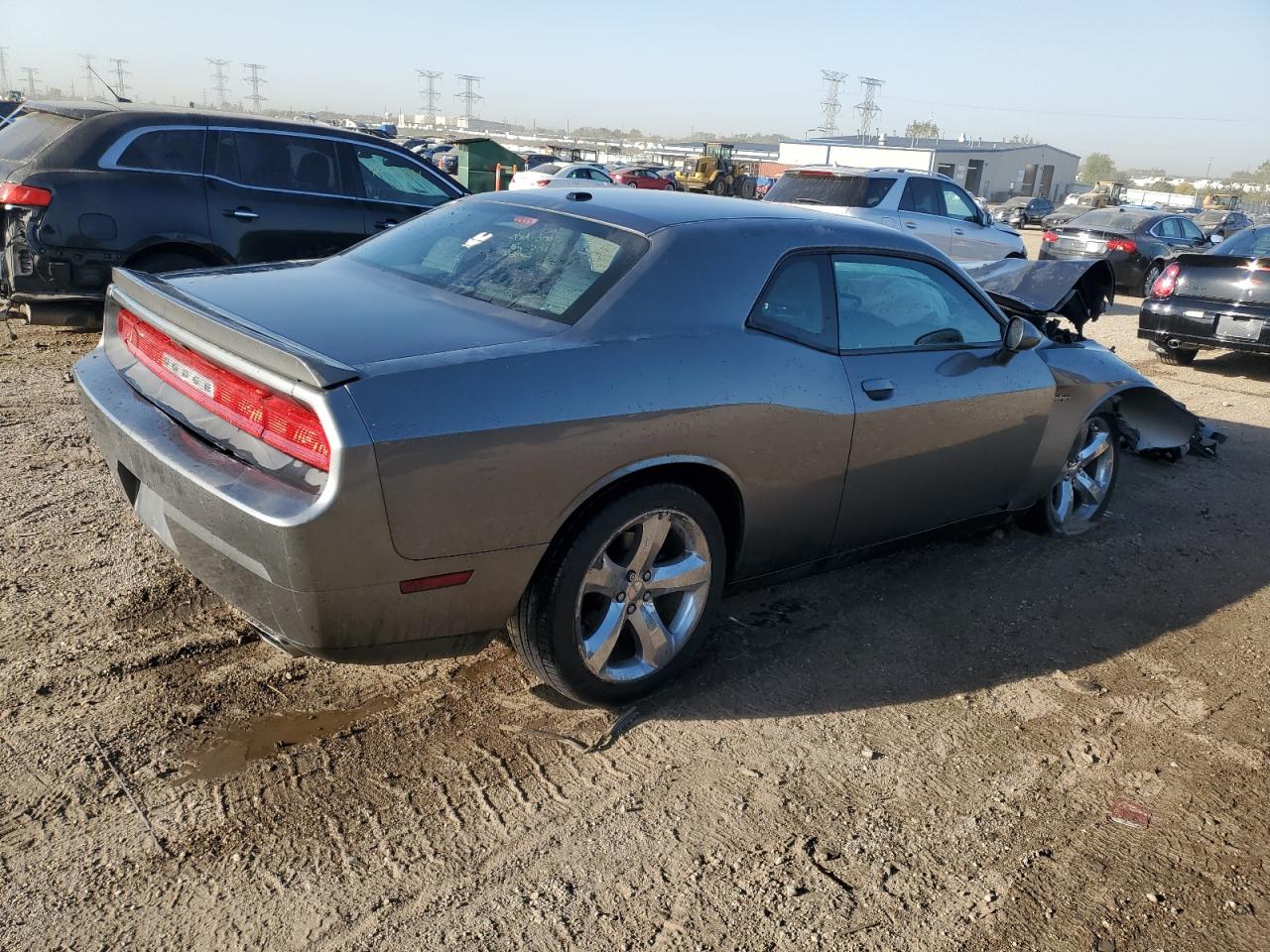 2012 Dodge Challenger VIN 2C3CDYAG4CH275676 Copart auction photo, front end damage thumbnail 3