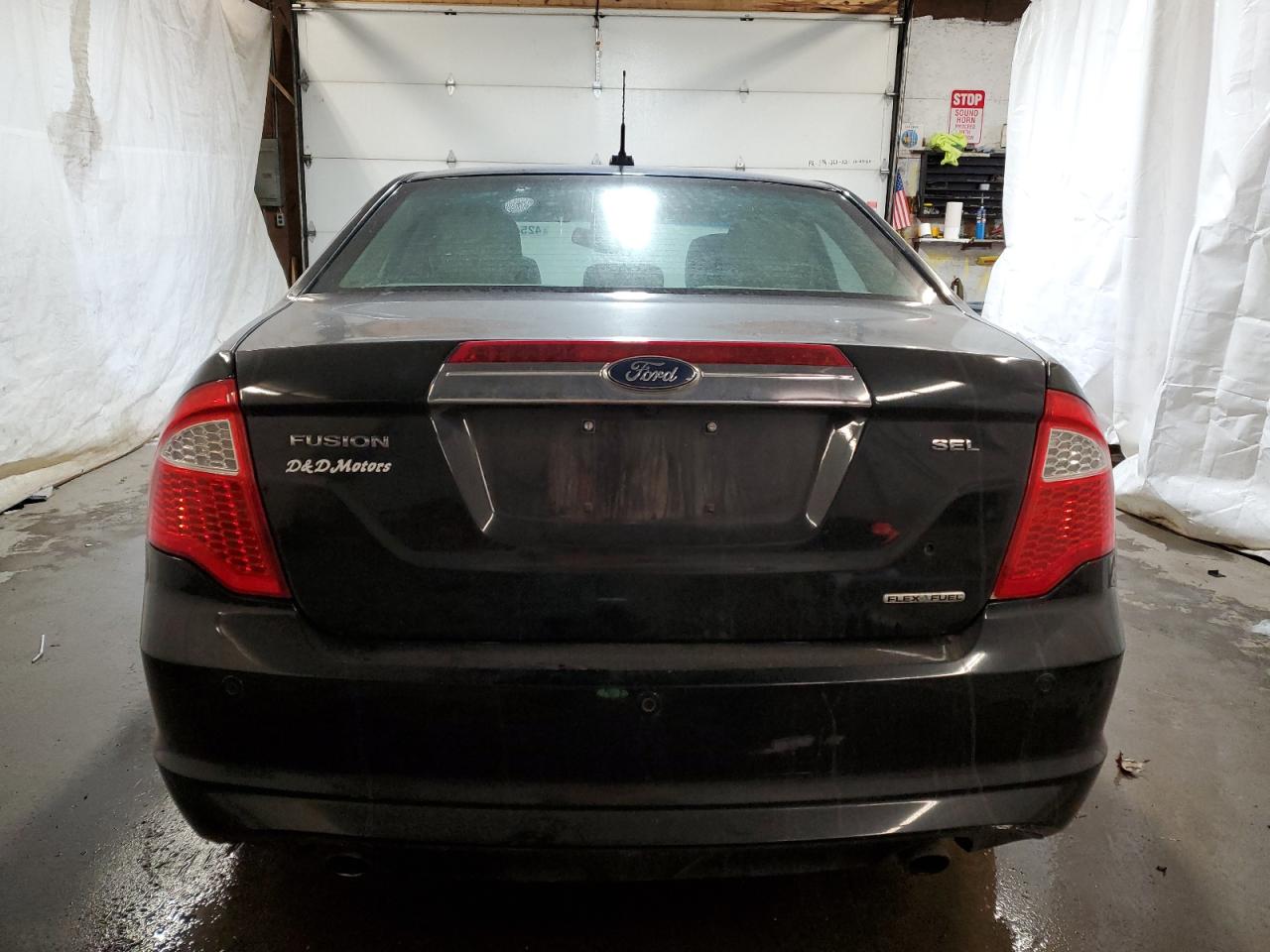 2011 Ford Fusion VIN 3FAHP0JG2BR283696 Copart auction photo, front end / side damage thumbnail 6