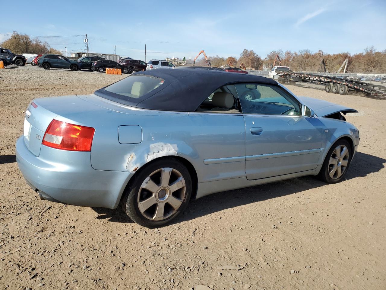 2005 Audi A4 VIN WAUDT48H25K007566 Copart auction photo, front end damage thumbnail 3