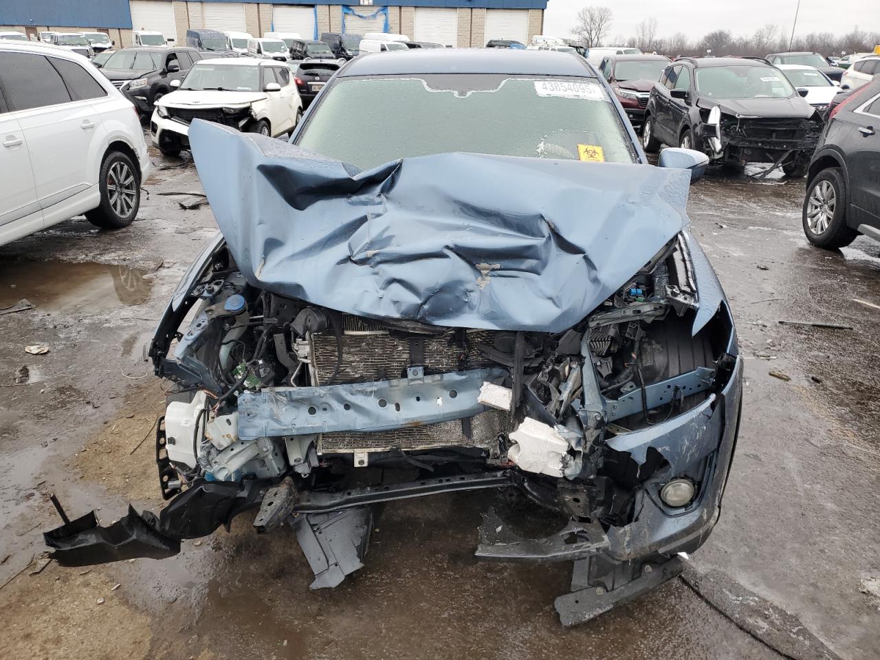 2016 Mazda CX-5 VIN JM3KE4CY0G0692913 Copart auction photo, front end / side damage thumbnail 5