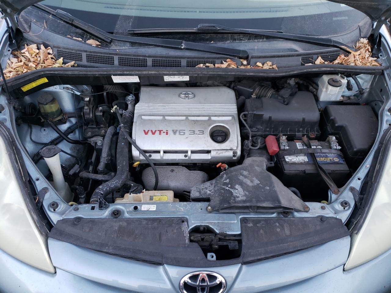 2006 Toyota Sienna VIN 5TDZA22C06S515416 Copart auction photo, front end / side damage thumbnail 12