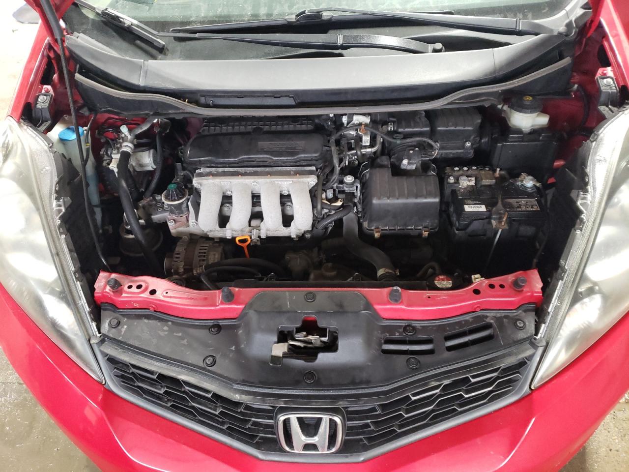 2012 Honda Fit VIN JHMGE8H56CC019779 Copart auction photo, rear end damage thumbnail 13