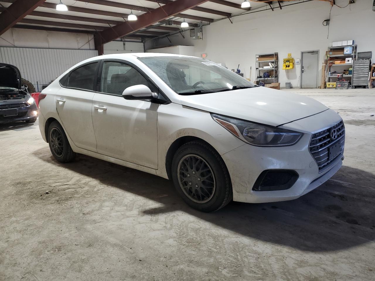 2020 Hyundai Accent VIN 3KPC24A66LE111942 Copart auction photo, front end damage thumbnail 4