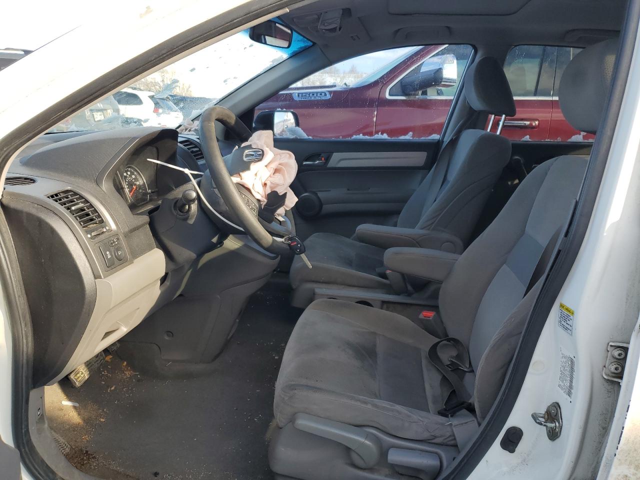 2010 Honda CR-V VIN 3CZRE4H58AG703126 Copart auction photo, front end damage thumbnail 7