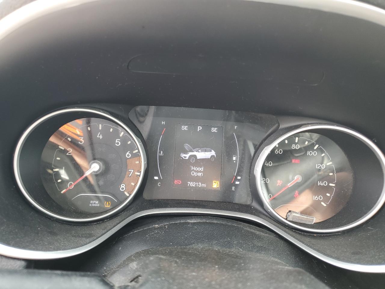 2018 Jeep Compass VIN 3C4NJCBB3JT374433 Copart auction photo, all over damage thumbnail 9