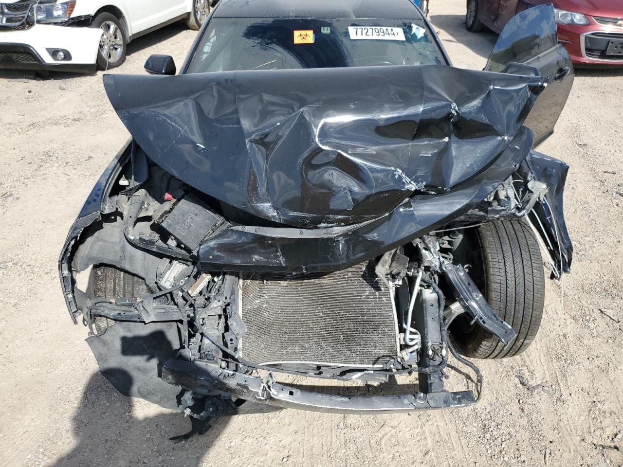 2020 Chevrolet Camaro VIN 1G1FB1RSXL0121632 Copart auction photo, front end / side damage thumbnail 11
