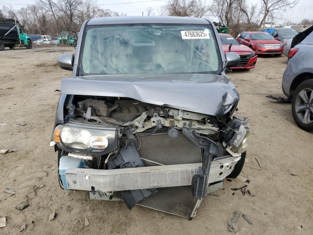 2014 Nissan Cube VIN JN8AZ2KR0ET351485 Copart auction photo, front end damage thumbnail 5