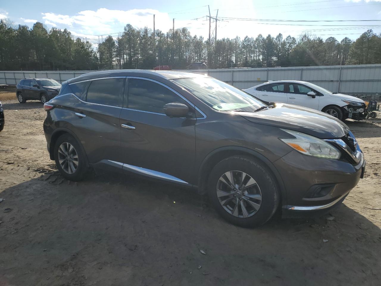 2016 Nissan Murano VIN 5N1AZ2MH0GN127152 Copart auction photo, rear end damage thumbnail 4