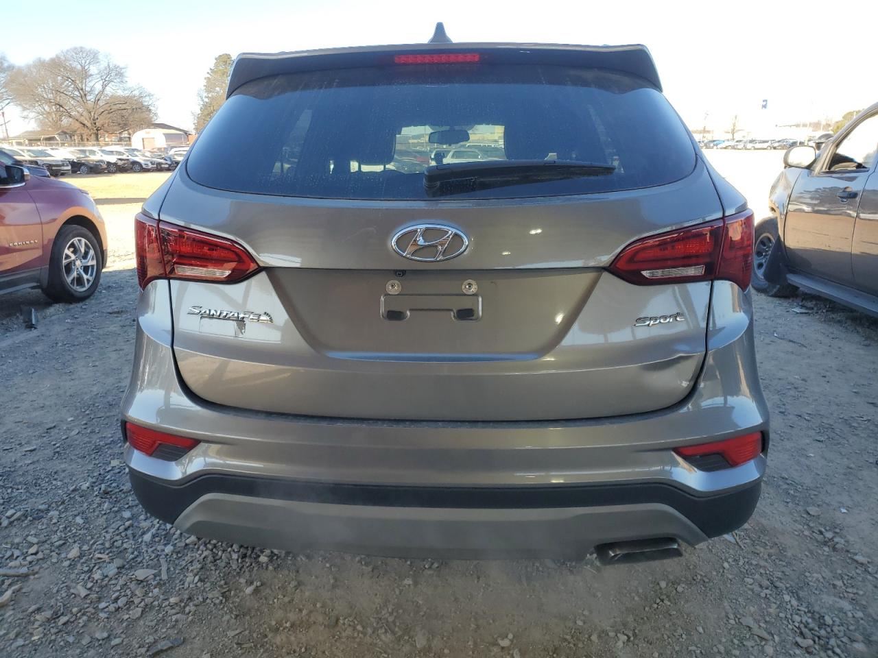 2018 Hyundai Santa Fe VIN 5NMZU3LB1JH101317 Copart auction photo, front end / side damage thumbnail 6