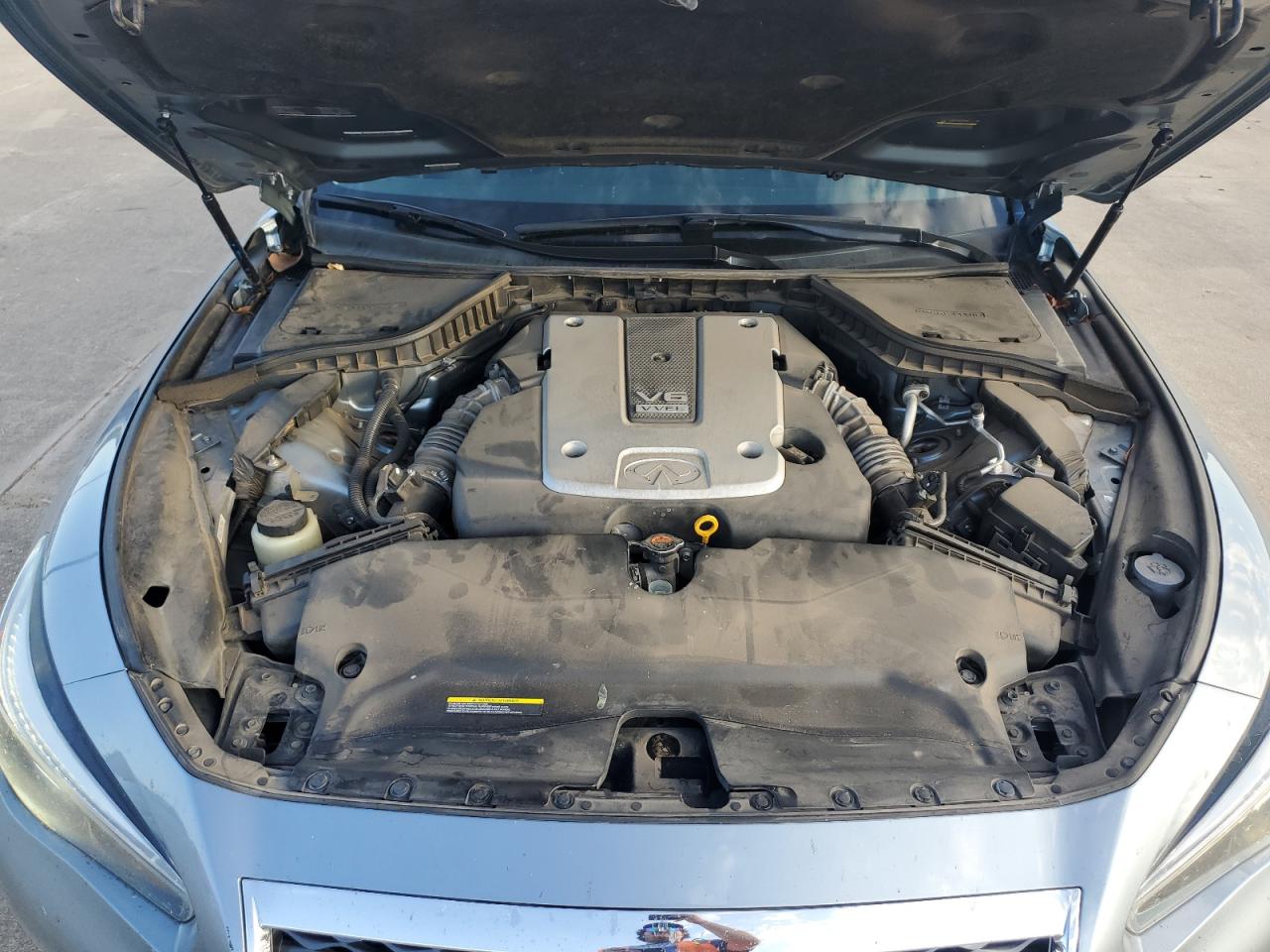 2015 Infiniti Q50 VIN JN1BV7APXFM359116 Copart auction photo, hail / minor dent/scratches damage thumbnail 13
