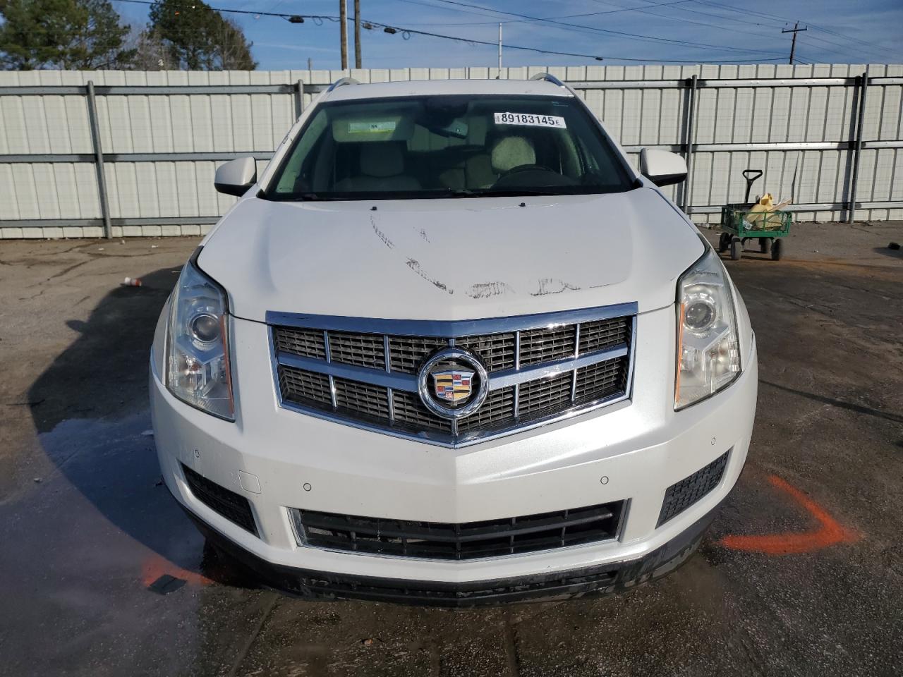 2012 Cadillac SRX VIN 3GYFNAE30CS599476 Copart auction photo, rear end damage thumbnail 5